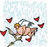 A_Flying_Cupid_Surrounded_By_Red_Heart_Royalty_Free_Clipart_Picture_090108-000741-067009